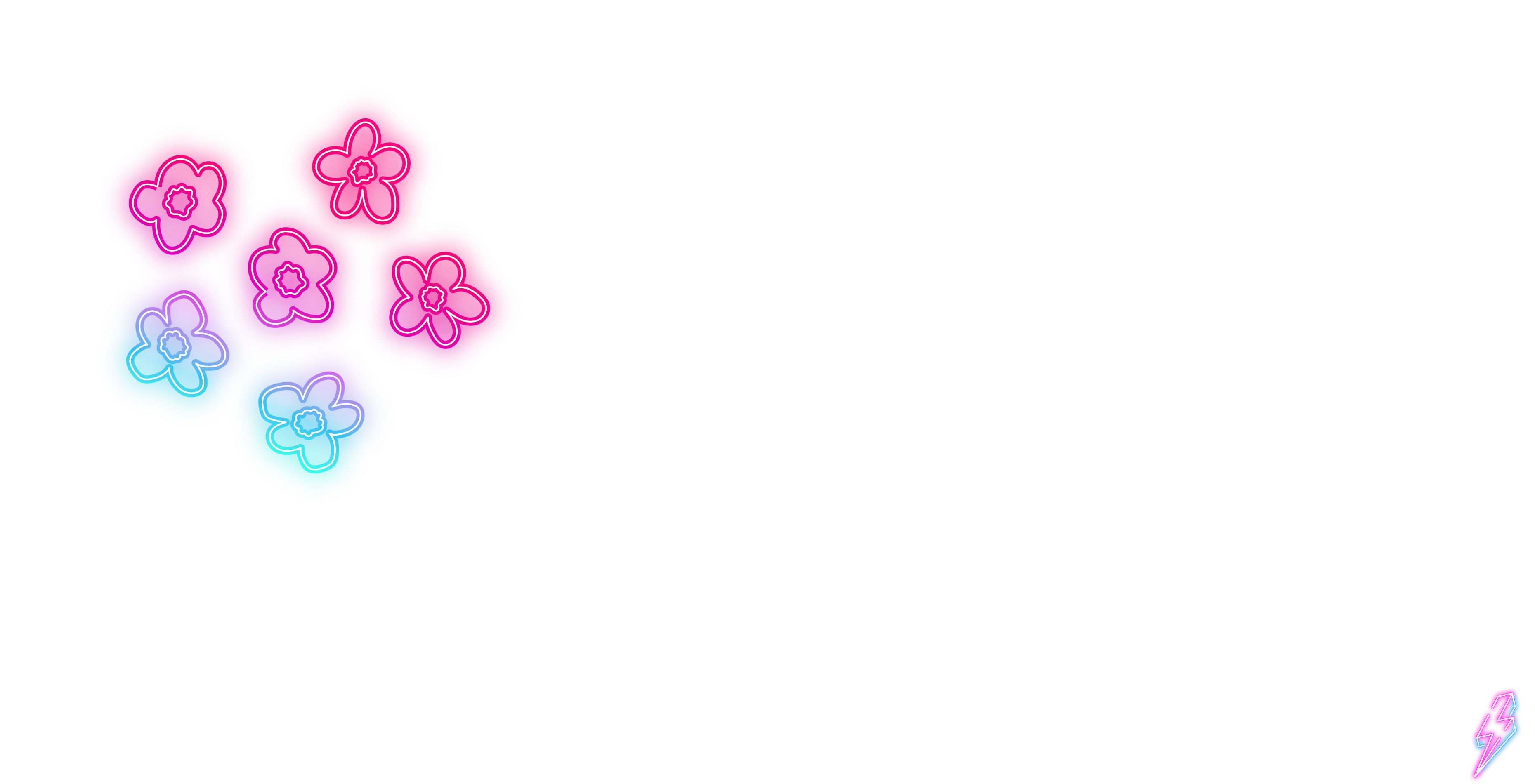 Flowers & Bolt Flicker